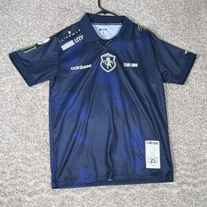 Team Liquid 2025 Official Jersey Mens Large Navy Blue Esports Monster Logo